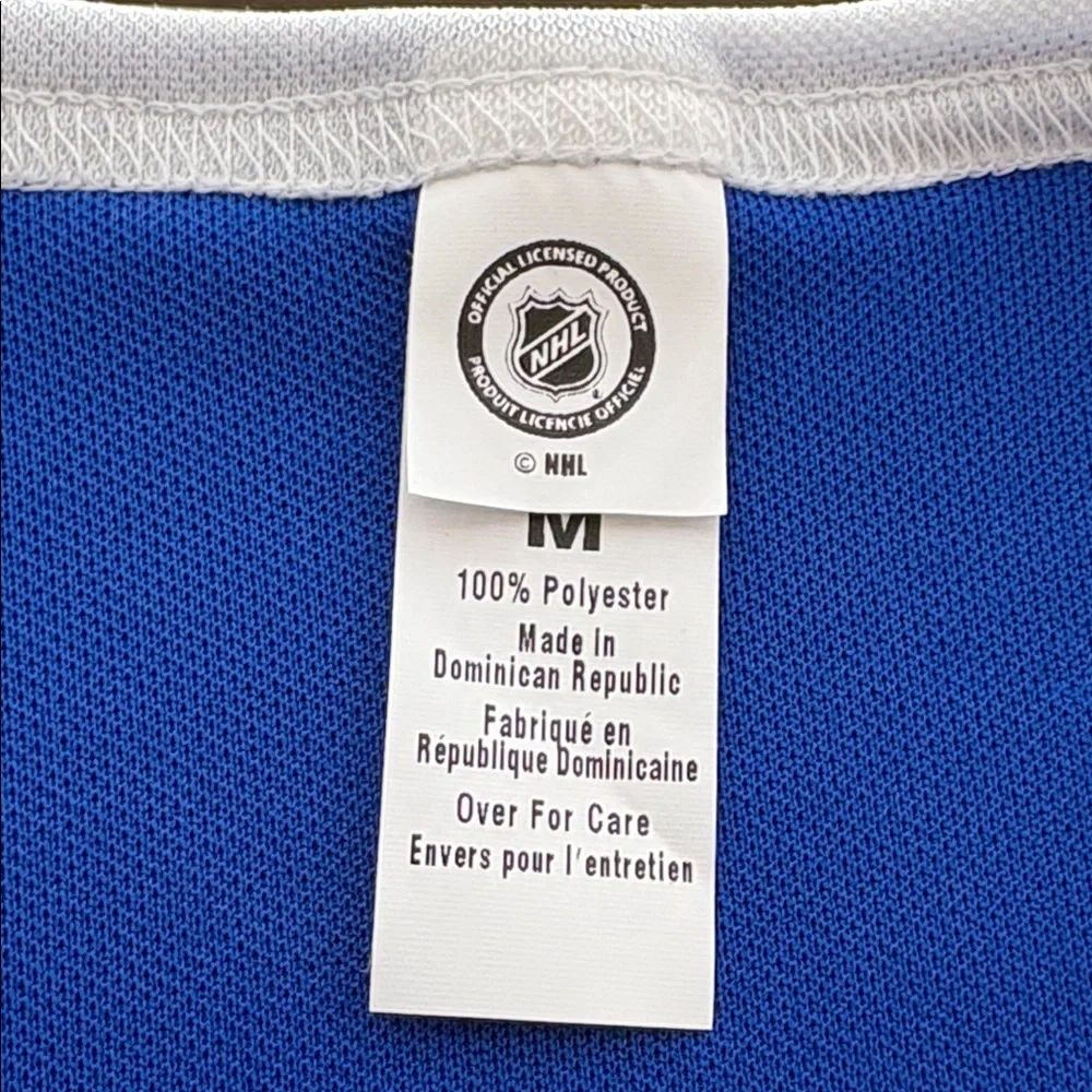 Like new! New York Rangers Kids Blue & Red Hockey Jersey and Mask - Picture 2 of 7